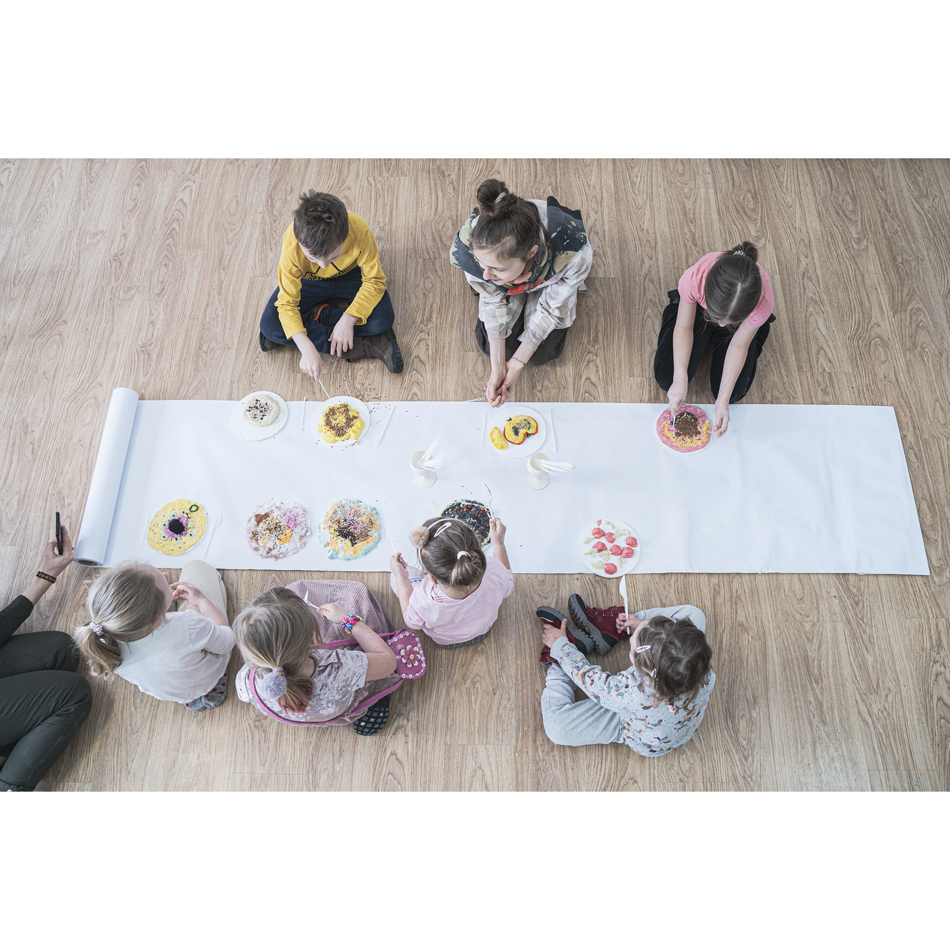 Rosnąca sztuka | warsztaty rodzinne dla dzieci w wieku 5–8 lat | PL + UA