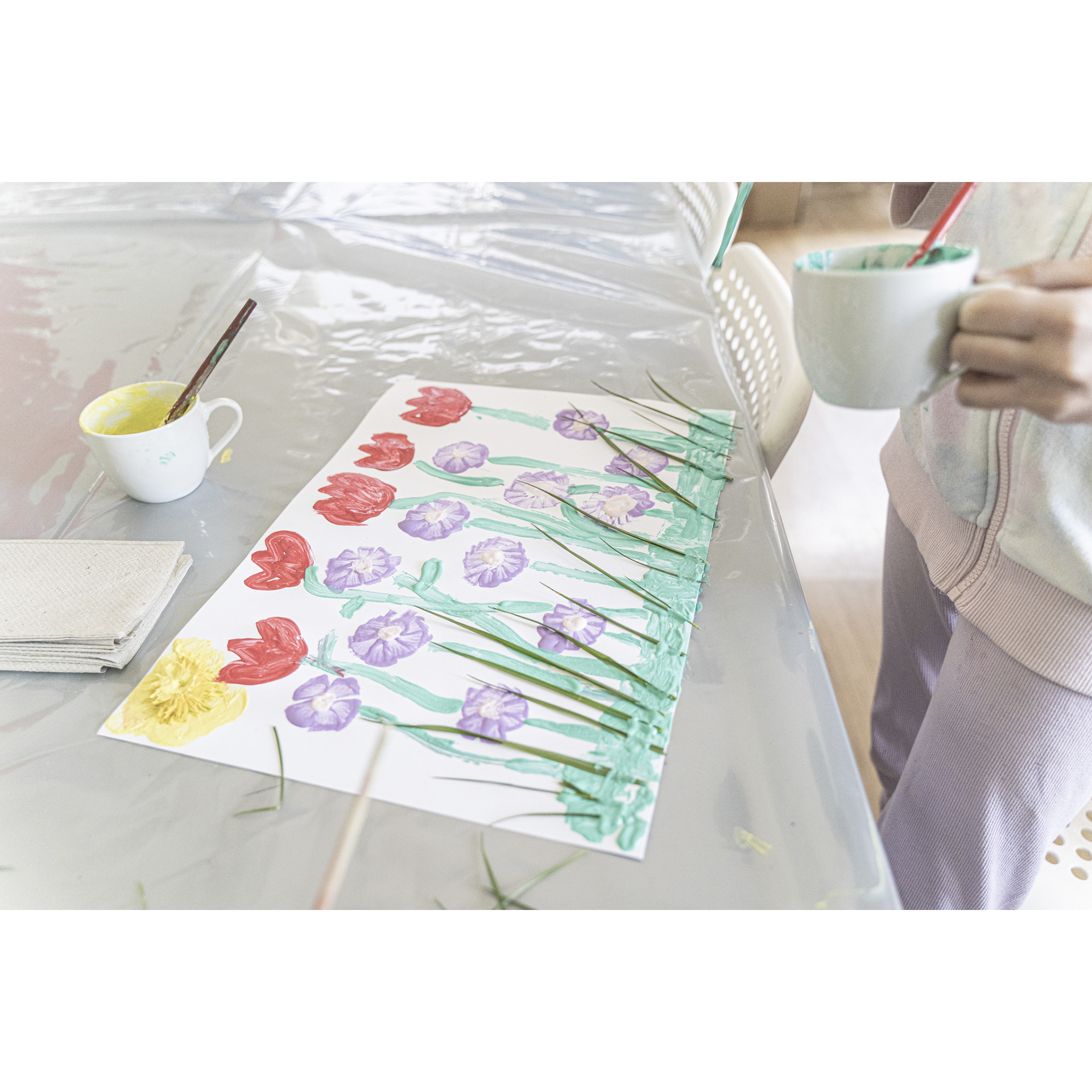 Вирощуємо мистецтво | сімейні майстер-класи для дітей 5–8 років | PL + UA