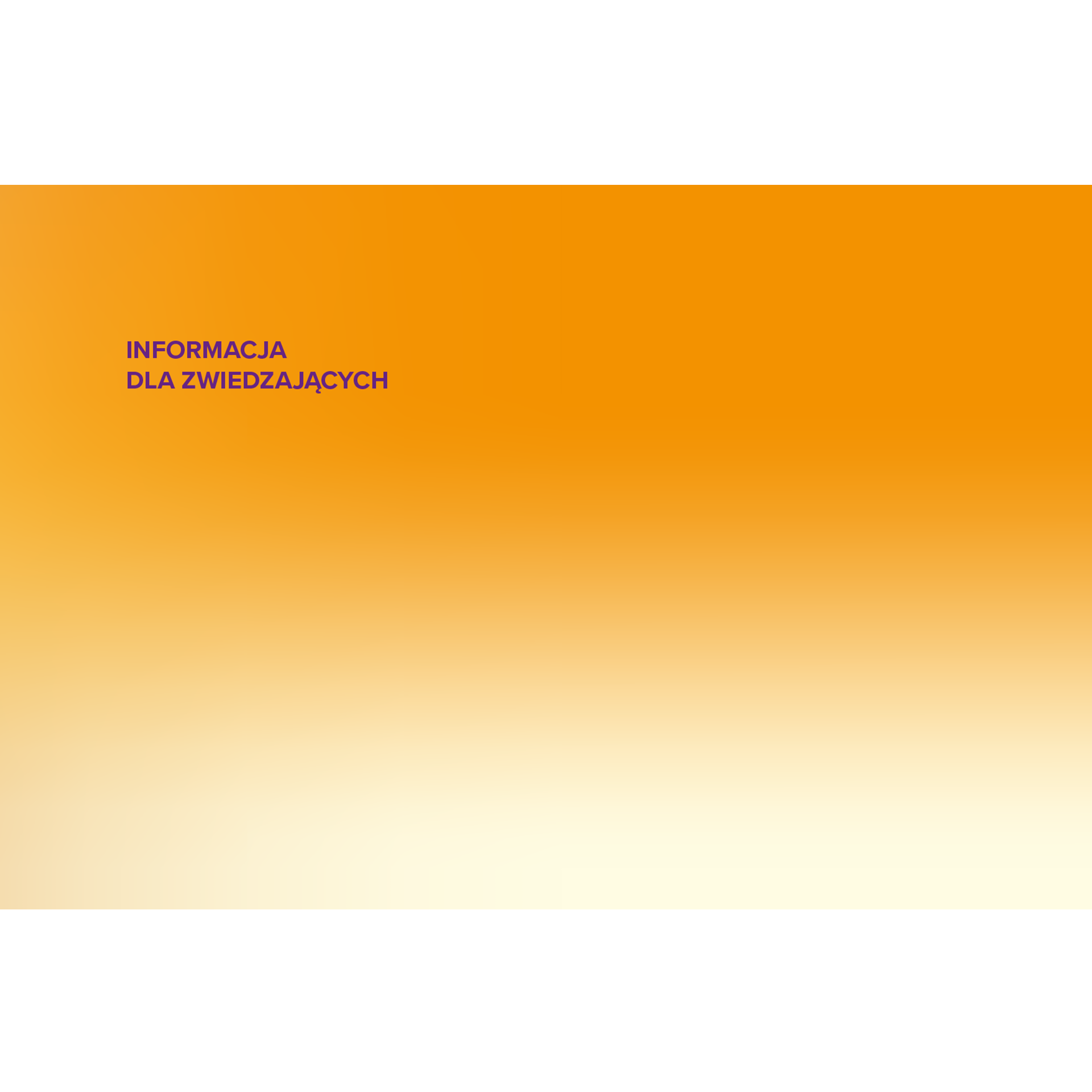 Informacja dla zwiedzających